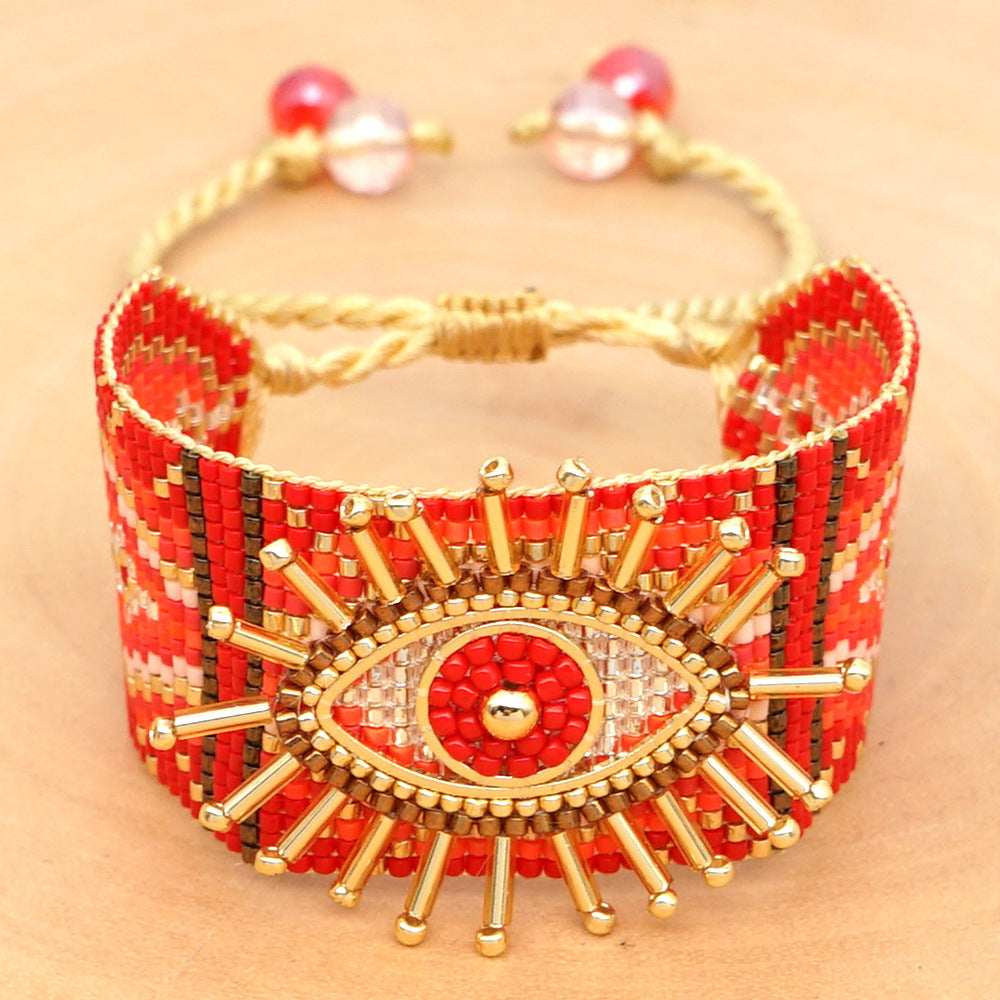 Wholesale Bohemian Beads Glass Bracelet